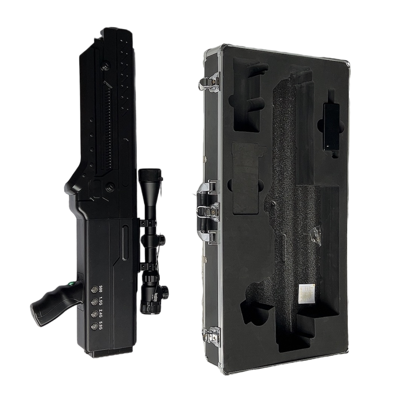  定州手持便携式枪型低空防御反制四通道A型